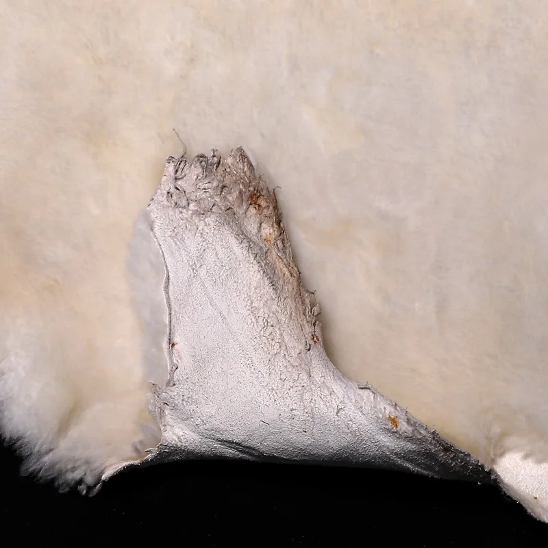 China factory wholesale Australian real sheepskin sheared straight wool shearling sheepskin for garment