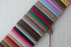 LX1200D Chinese Best Wholesale Fabric Supply Cheap Sofa Faux Linen Fabric Polyester Plain Fabric