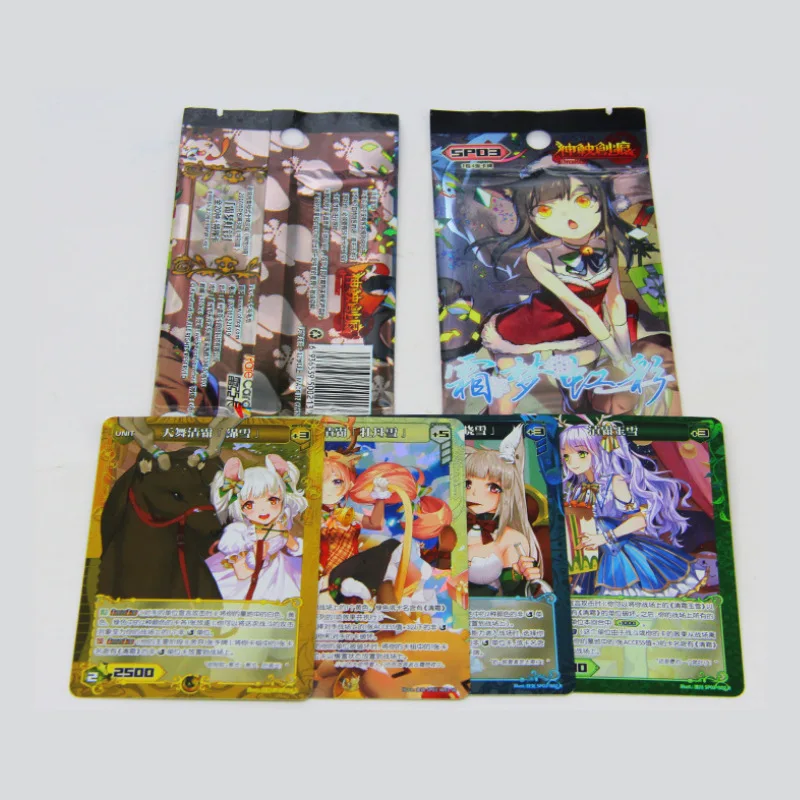
Wholesale Custom printing pack new hologram trading card game playing cards 