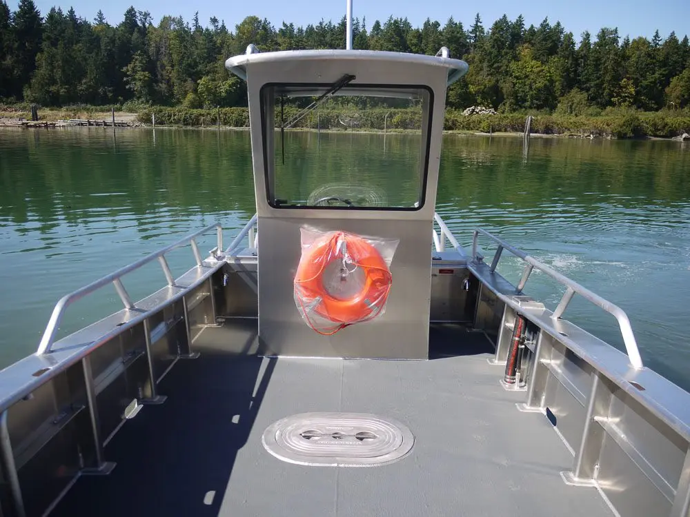 2022 22ft  Utility working boat aluminum landing craft vessel fishing cargo barge for sale