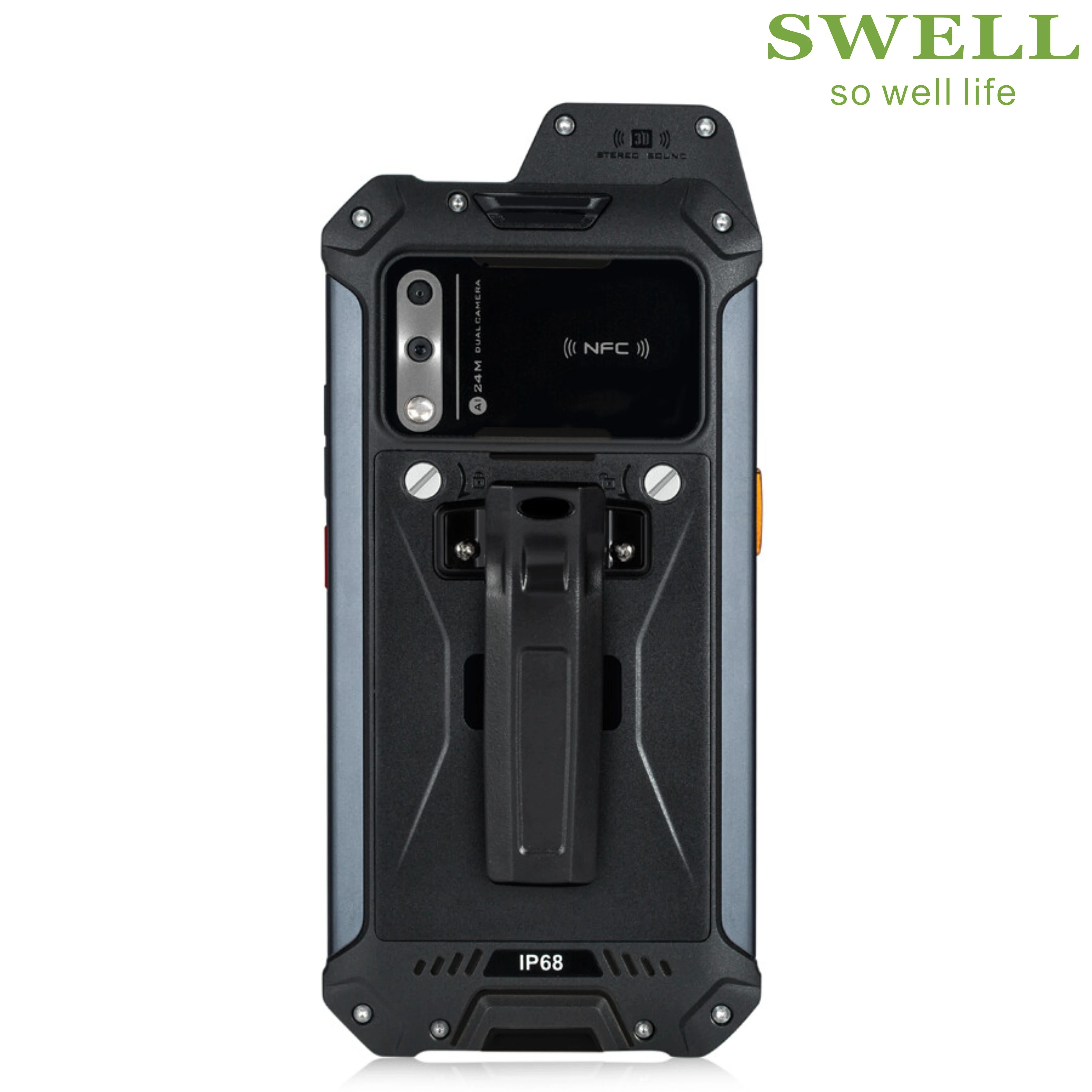 8gb 128gb memory triple cameras docking cradle option fast charge fingerprint unlock android 13 smartphone rugged mobile pda