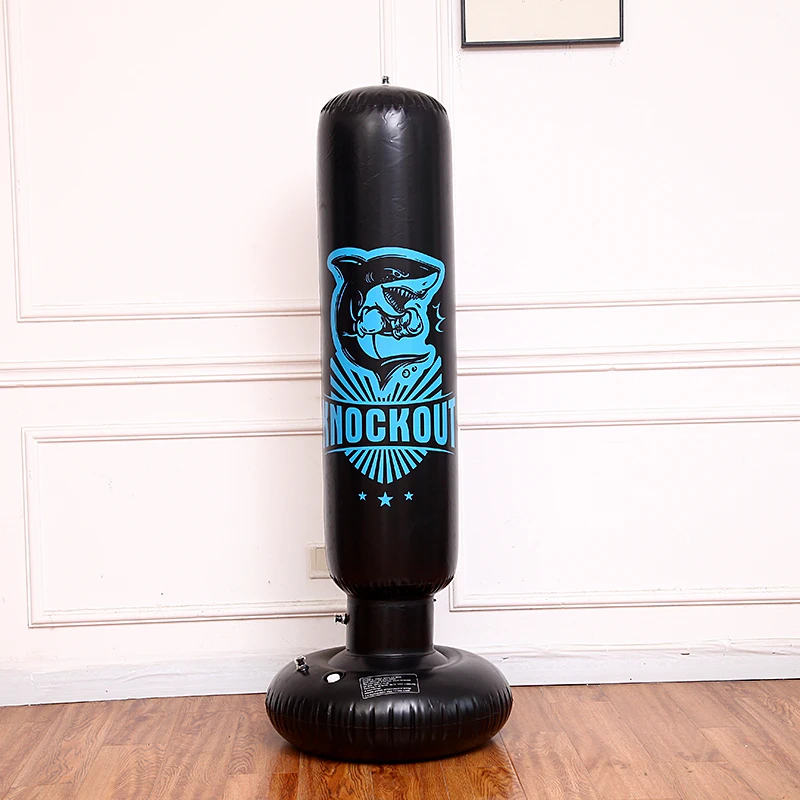
Hot spot fitness adult children pvc inflatable punching bag vertical boxing column 