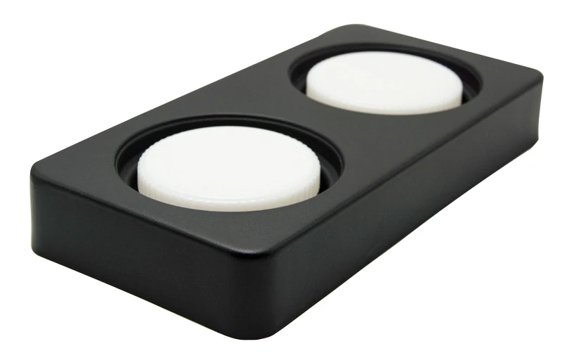 down light gx53 led lamp add honeycomb anti-glare downlight with gx53 led fixture white black color bousing