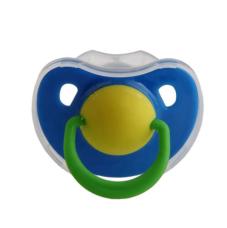 2024 Wholesale Baby Nipple Anti Tear Funny Baby Pacifier for 0 3 6 9 Months