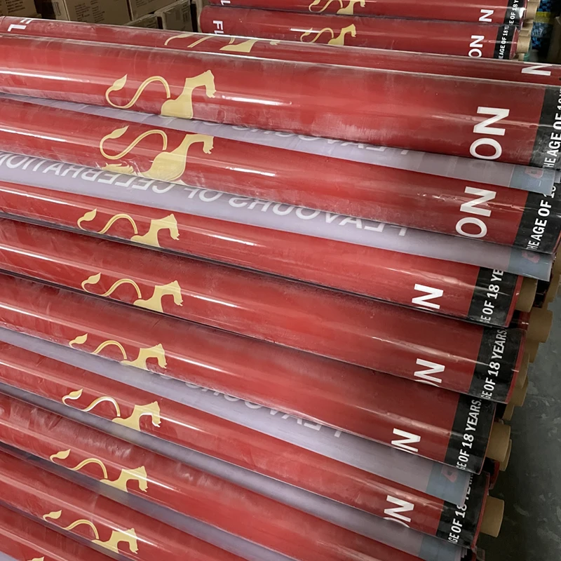 Hot Sale Printed PVC Transparent Tablecloth with Reach Standard