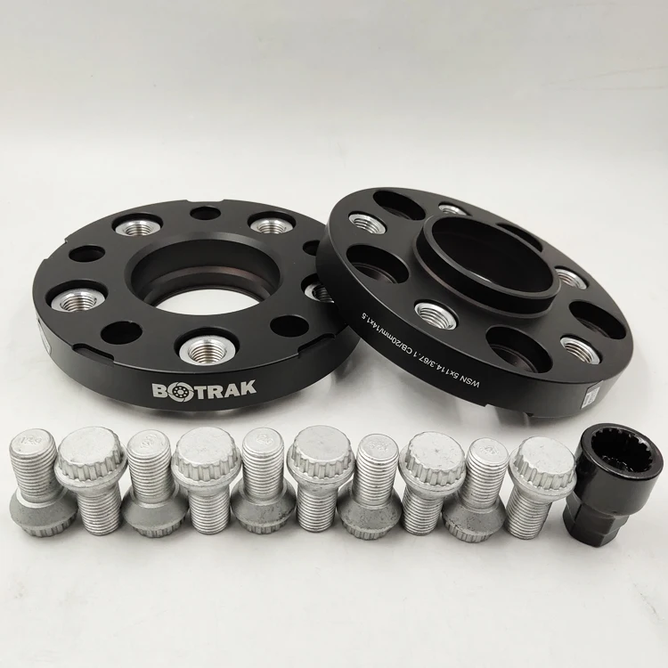 BOTRAK alloy 20mm 5x114.3 wheel spacer adapter for maserati Quattroporte Granturismo Ghibli ferrari 458 Italia California