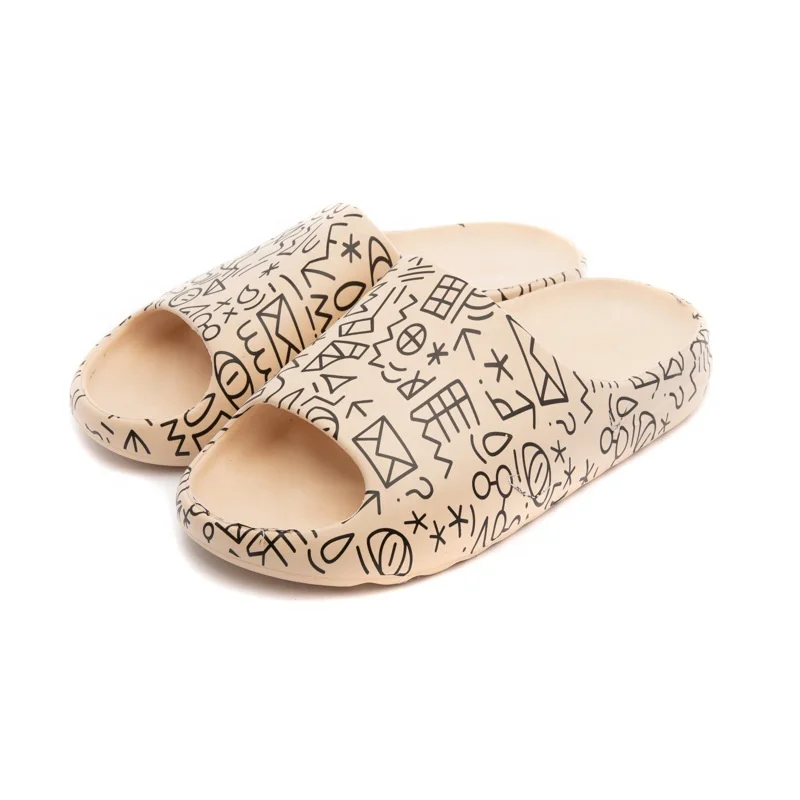 2022 Custom Brand Logo Print New Summer Yezzy Sendals Sandales Original Men Sand Kids Yeezy Foam Runner Slide Sandals