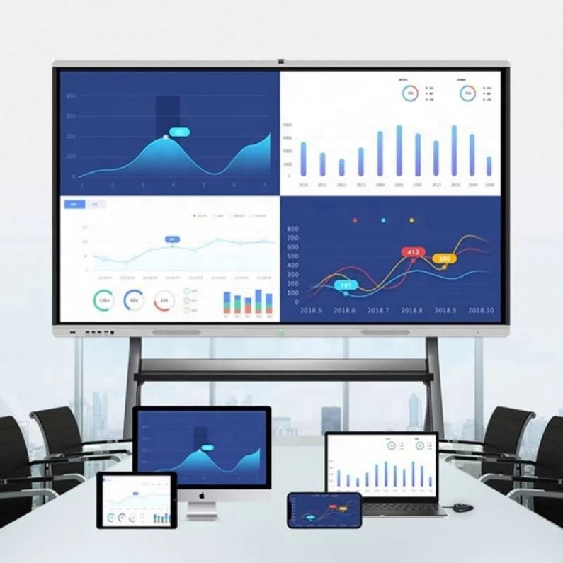 Teaching Board for Classroom Digital Video Whiteboard Player Screens 110 inch Smart Touch Teaching Dtouch for Classroom Screens