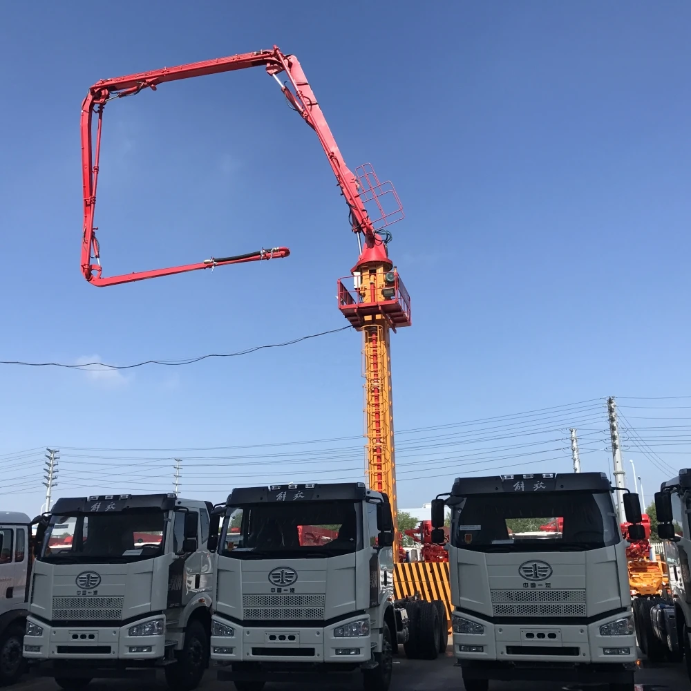 Jiuhe factory 28m 32m 33m 36m Building Construction Equipment Deliverying Concrete Construction Works products