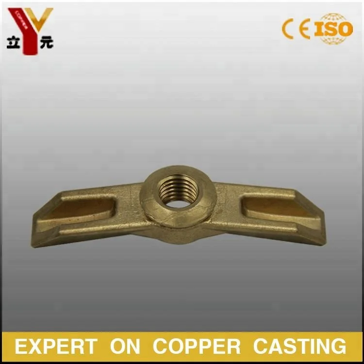 CNC Machining Customized Turning and Milling Bronze Brass nuts OEM