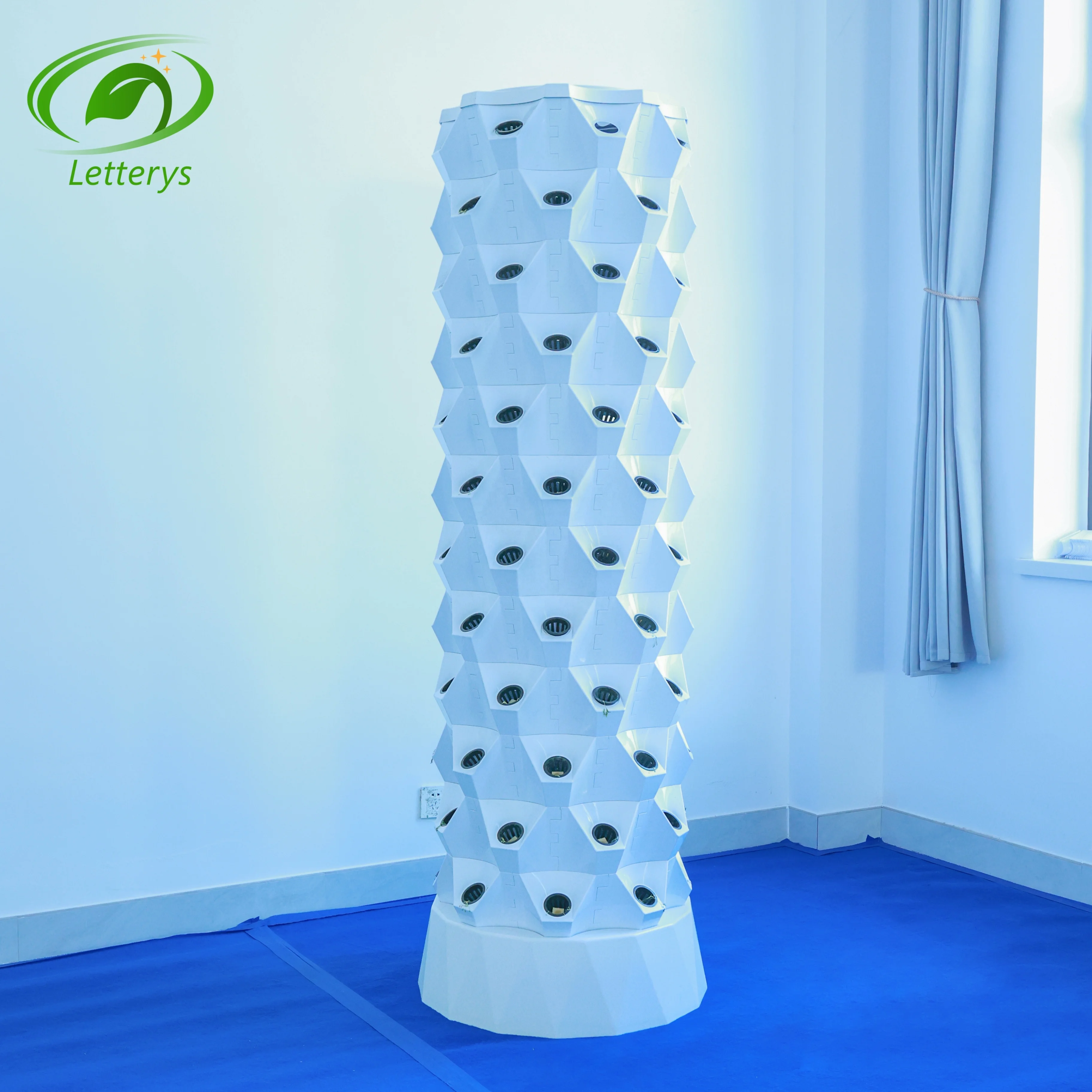 indoor vertical hydroponic grow system tower garden
