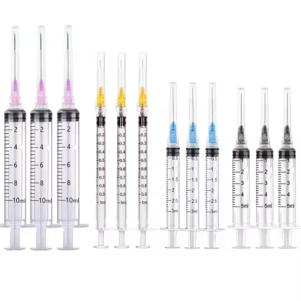 Wholesale High Quality Veterinary Vaccine SyringeAnimal Vaccination Injection Syringes Injector With Needle