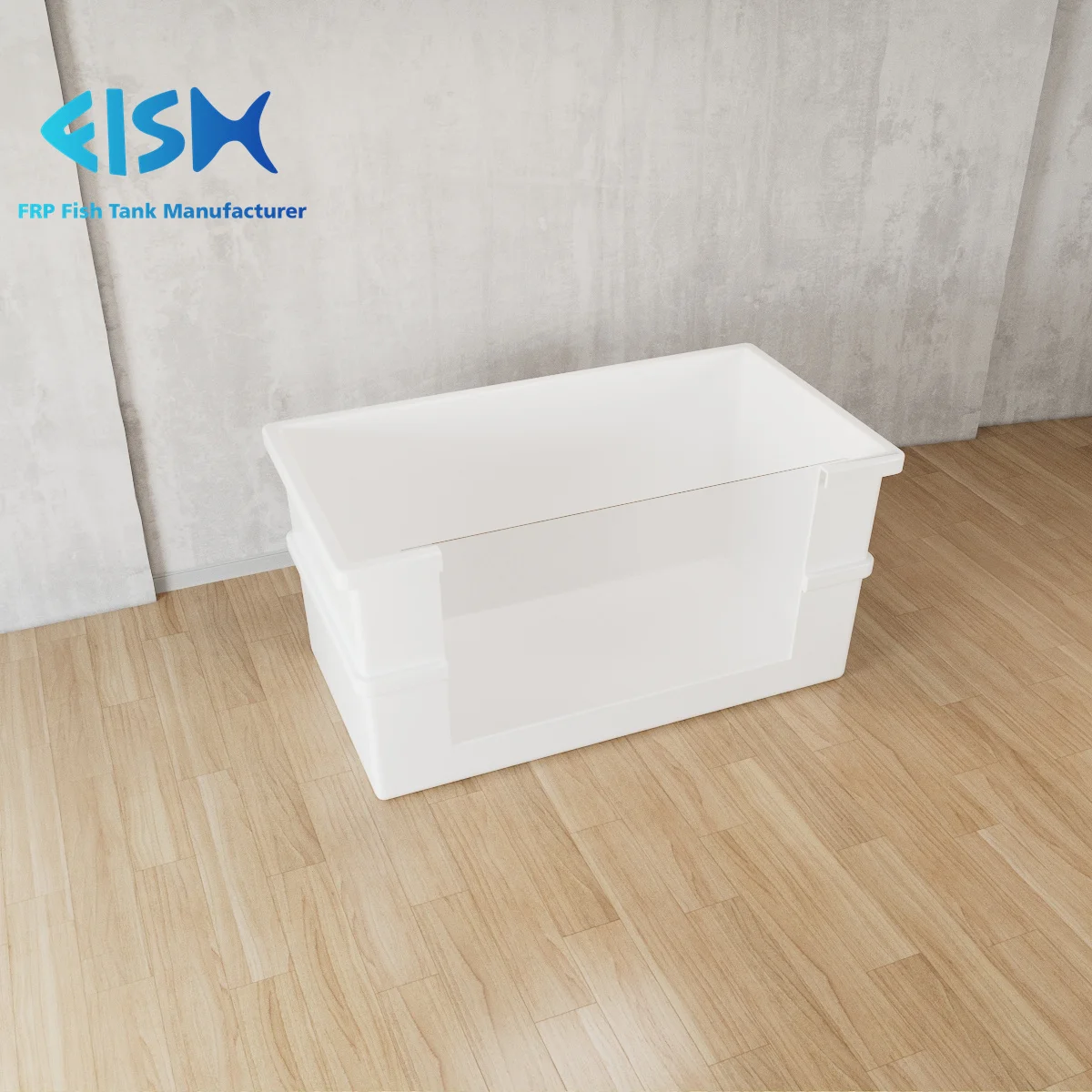 FISH Factory custom Recirculating Aquaculture Systems decoration fish farming aquaponics tank crystal glass aquarium fish tank