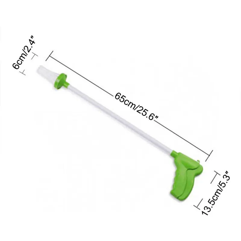 Long Handle Hand-Held Bug Away Grabber Indoor Racket Trap Outdoor Easy Catch Green Kids Flying Insect Catcher