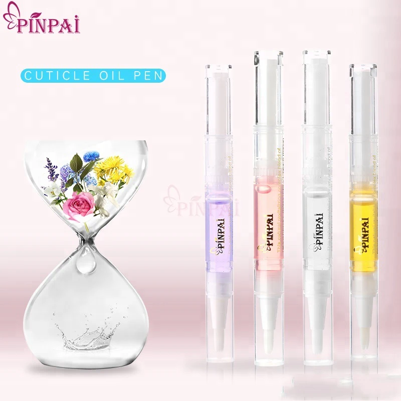 PINPAI Nail Cuticle pen oil 15 color Nail Treatment repair Oil Pen Private Label Cuticle Oil For Nails