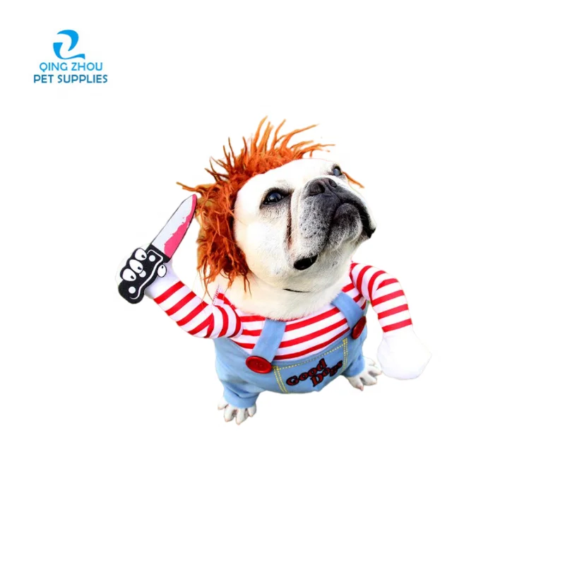 Amazon Funny Look  Dog Transformation Halloween Costume Pet Clothes For Small Medium Large Dog