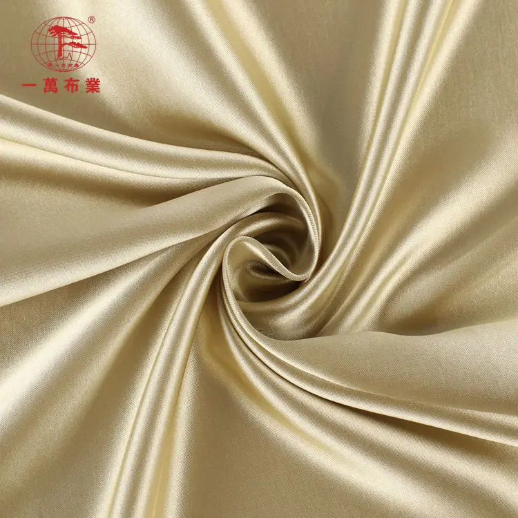 Custom color and poly satin yarn dyed Upholstery Satin