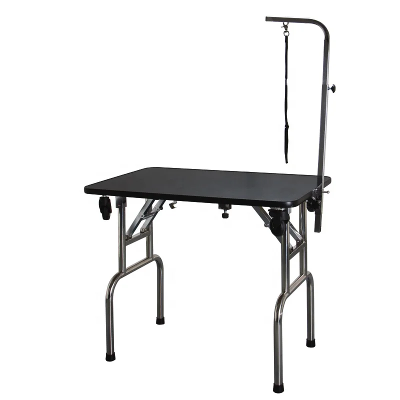 Dog grooming table Folding portable pet non-skid customization dog grooming table wholesale factory standing pet grooming table