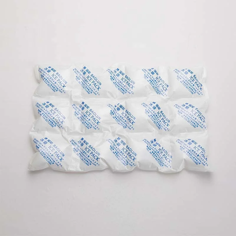 420ml Food Grade Water Absorption Ice Pack Ice Sheet For Transportation