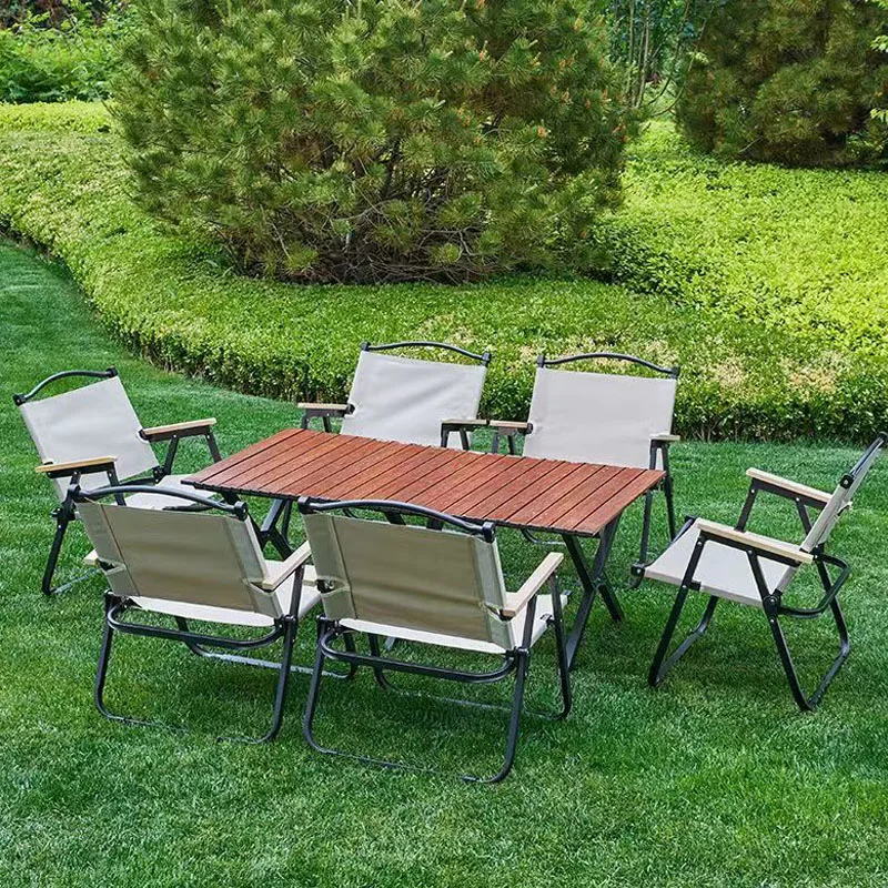 Outdoor Portable Beach Folding Travel Picnic Camping Wooden Chair Fishing Seat Foldable Chair