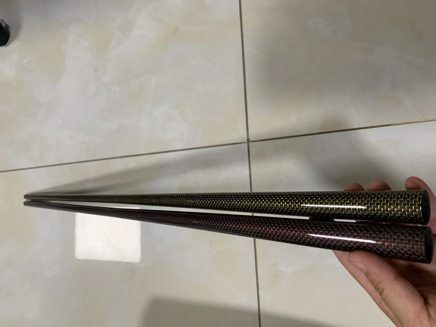 Carbon Fiber Shaft Pool Cue Stick 11.5mm/12mm/12.4mm/12.8mm Tip  Shaft