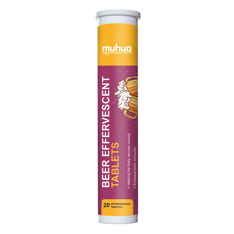 2023 explosive product oem production logo vitamin beverage adult bar KTV concentrated beer effervescent tablets
