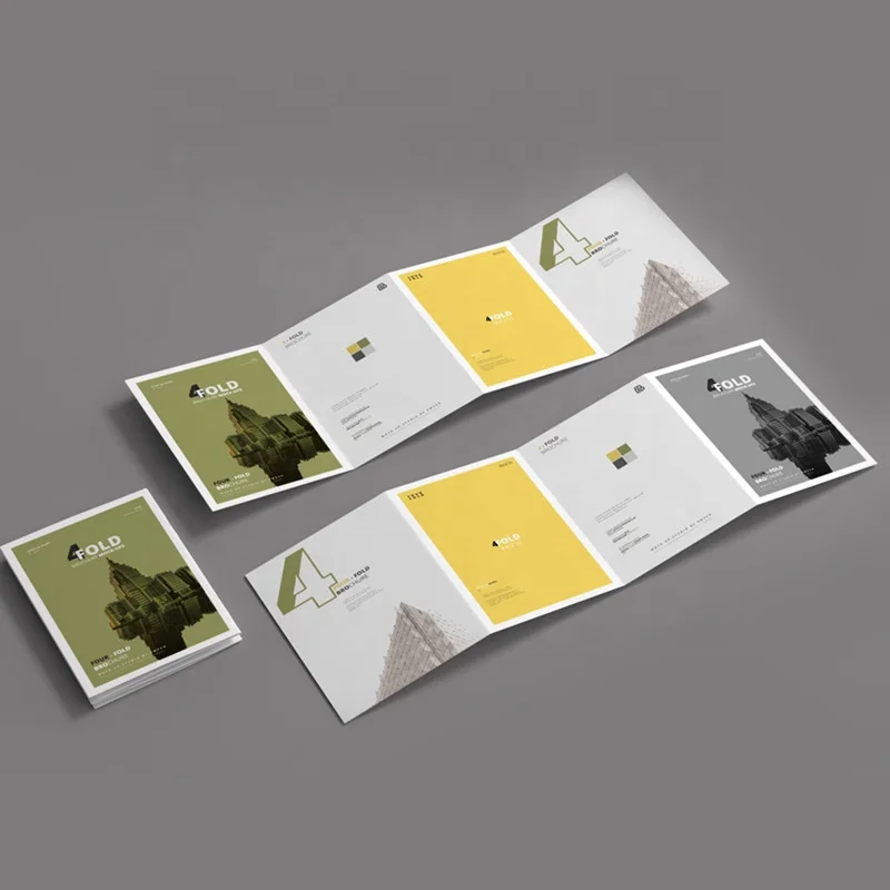 Custom pamphlet Trifold Instruction manual Promotion Leaflet Folding Catalogue Booklet Brochure Printing