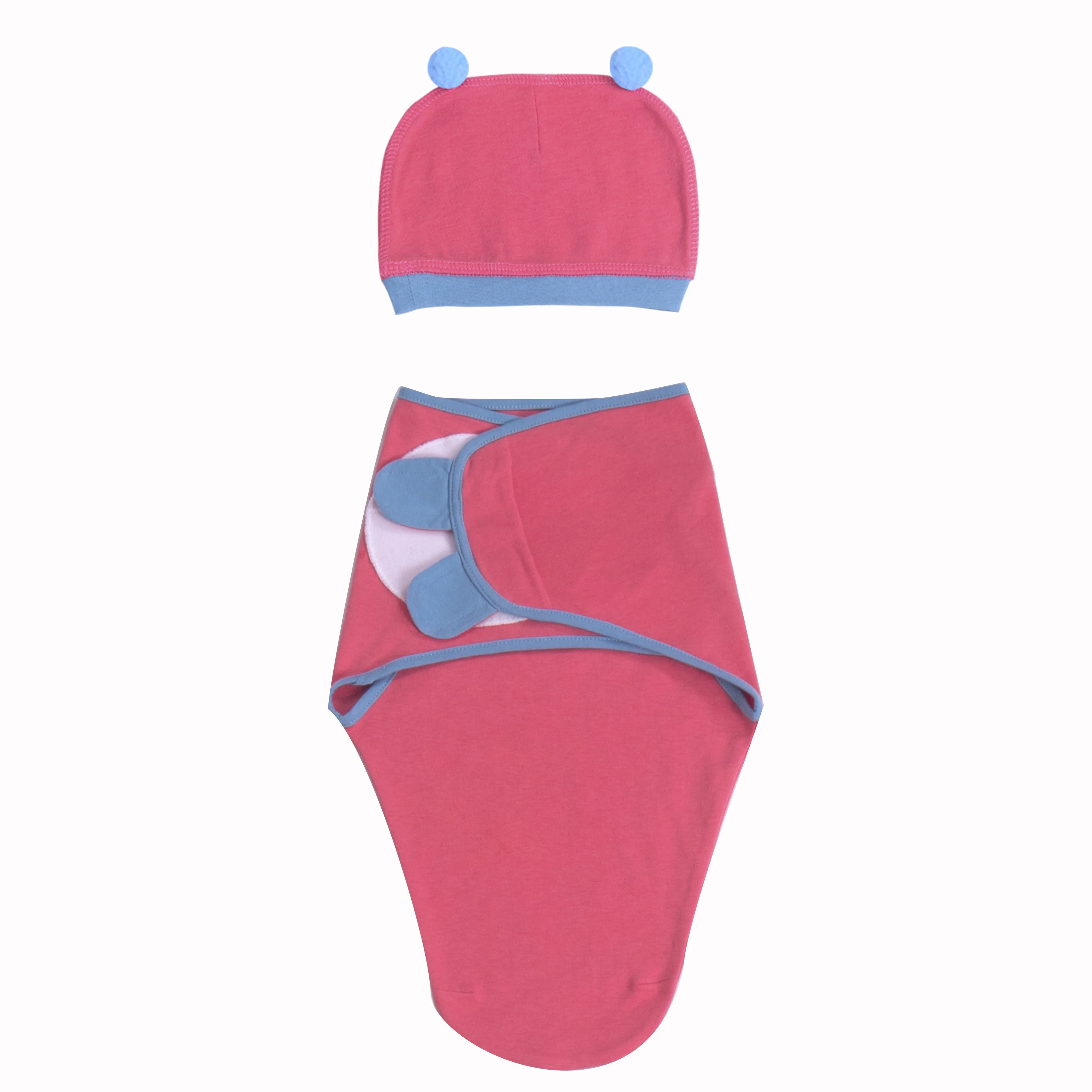 
Wholesale Newborn Baby Sleeping Bag 2020 Cartoon Printed 100% Cotton Baby Set Eco-friendly Baby Blanket 