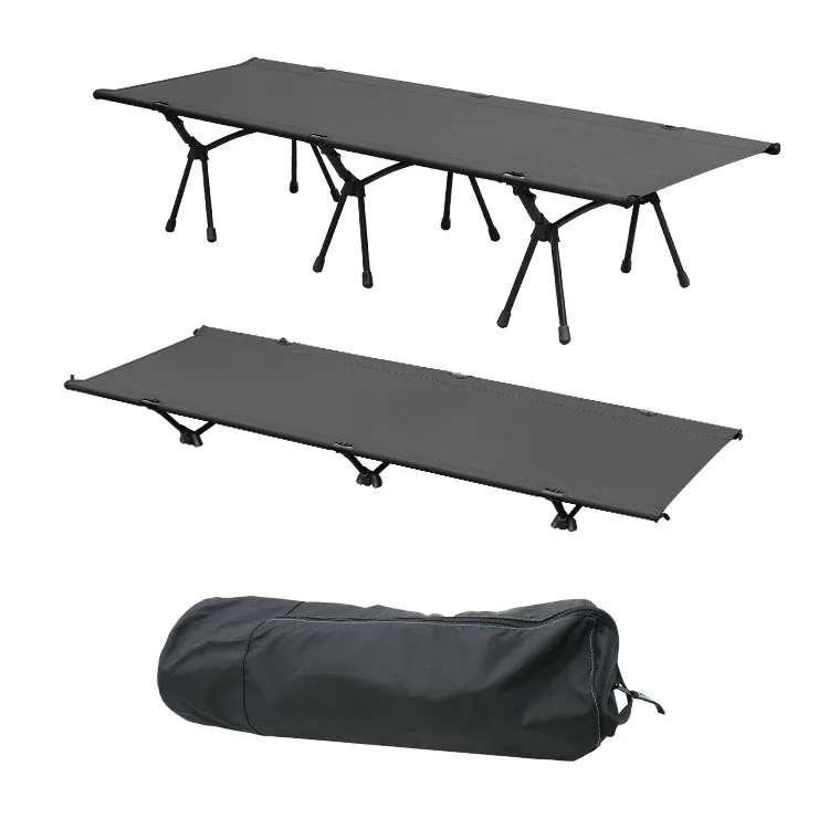 Outdoor Ultralight Folding Sleeping Bed Leisure Camping Equipment Cot Hiking Single Portable Camping Bed