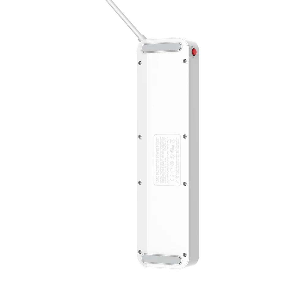 New Trend LDNIO SK4466 UK Plug and Sockets Custom Surge Protector Charger Extension Power Socket 4 Way Outlet 4 USB Power Strip