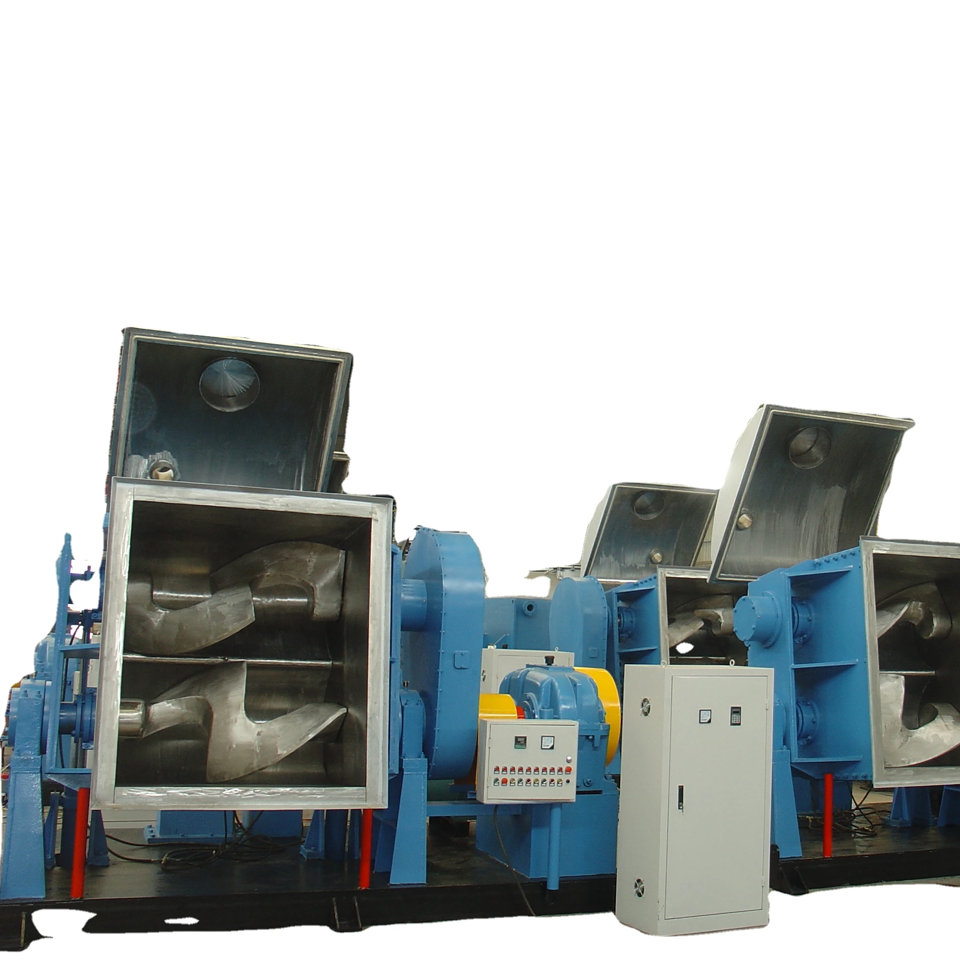 
kneader/mixer for drawing powder kneading 
