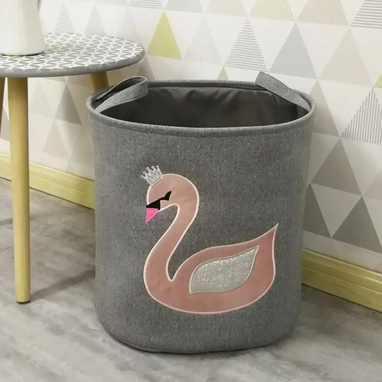 Breathable Laundry Basket Laundry Storage Basket Collapsible Hamper With Handles