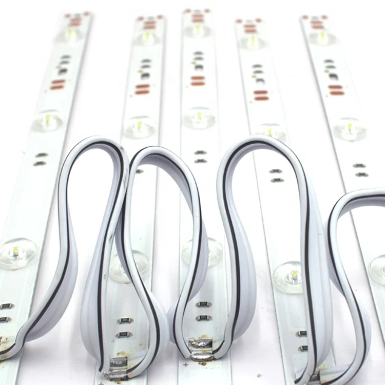 Жесткая Светодиодная лента DC12V решетчатая подсветка жесткая полоса с 12 светодиодами SMD3030 Вт 18 15 занавес 170 градусов диффузионная светодиодная str