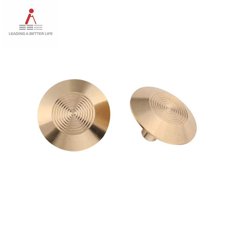 25mm brass tactile walking surface indicator stud domes for floor anti-slip