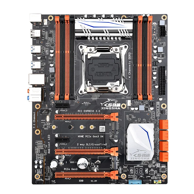 Производитель Высокоэффективная материнская плата X99 PCIE X16 DDR3 до 256