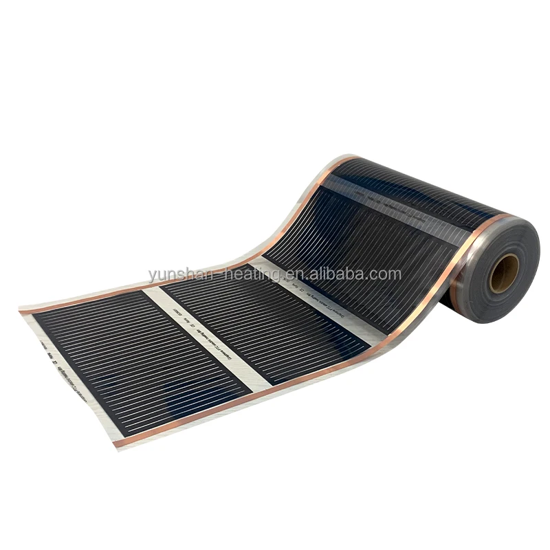 Factory Direct Sale Graphene Far Infrared Heating Foil Under Carpet floor heating system