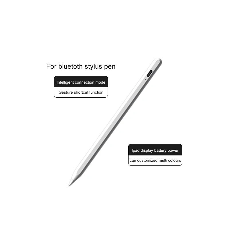 Blue-tooh for iPad display power Touch screen capacitive pencil professional drawing tablet active stylus pen for iPad