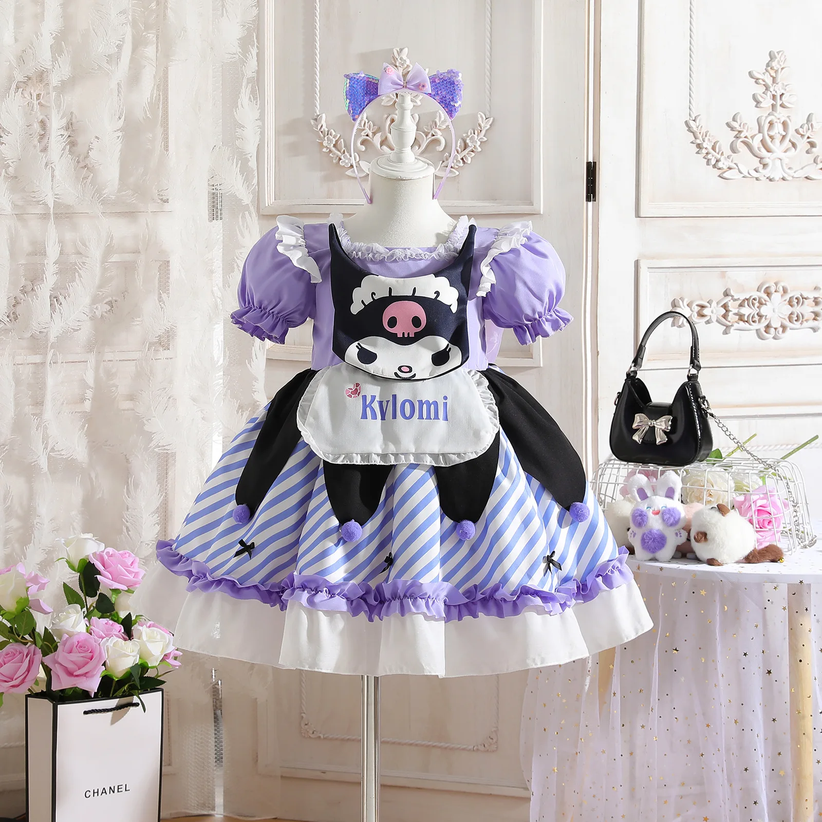 2024 New Arrival Cute cartoon Kulomi Lolita princess Dress