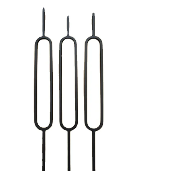 Home Decorate Stair Iron Baluster Wrought Metal Spindles Round 1/2' Square Railing