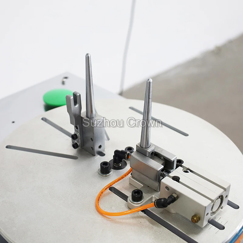 AC power cord coiling and bundling machine