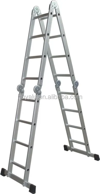 China factory low price aluminum multipurpose ladder