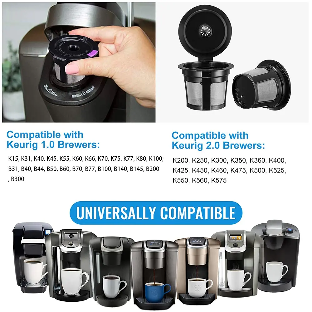Многоразовые фильтры для кофе сетчатые многоразовые капсулы Nespresso Кофеварка без