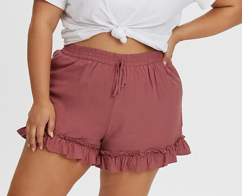 
Latest design casual short in custom size womens cotton drawstring pants women summer casual short 