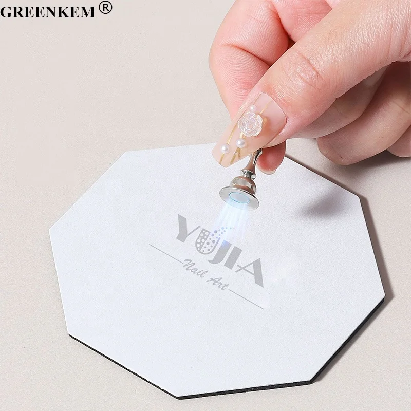 New Metal Nail Base And Practice Holder Magnetic Base Nail Display Stands With Magnetic Nail Practice Base Holder