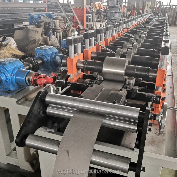 Hot-Sale C Shape Roll Forming Machine With Gear Box Driving Used For the Lift China Supplier