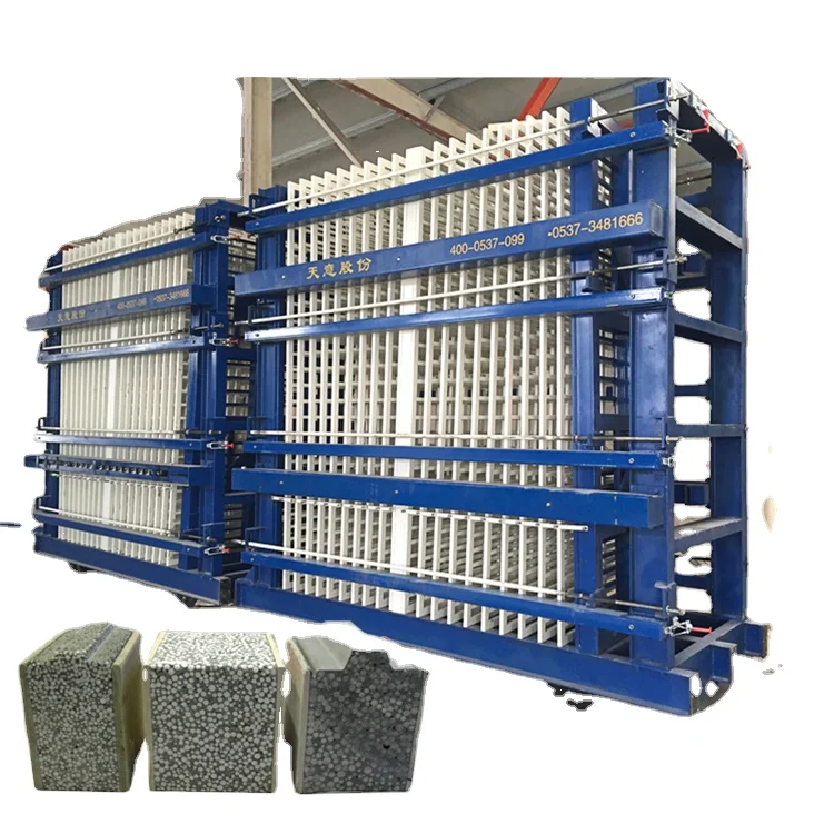 Light Gypsum Wall Panel And Block Machine/concrete sandwich wall panel machine