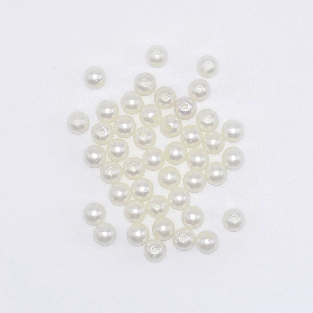 Cheap Price 10mm Plastic Loose Pearls Beads for clothes