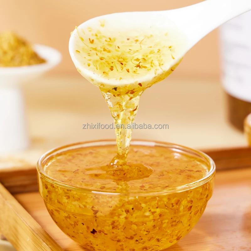 2 кг двойного счастья сладкий аромат фруктовый джем со вкусом османтуса для напитков или смузи