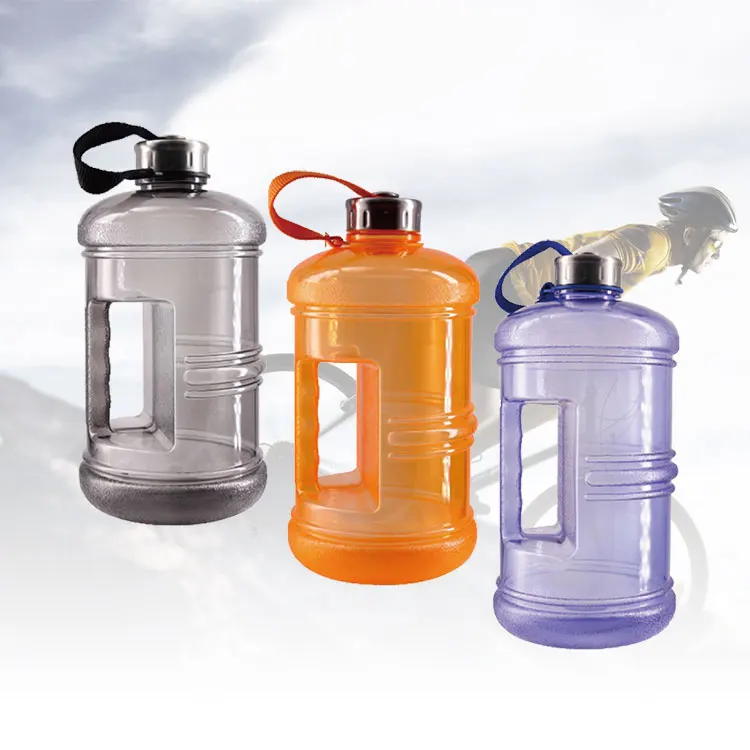 
Real food grade 2.3l clear big large capacity plastic jug 2300ml custom gym cold sports water bottle 