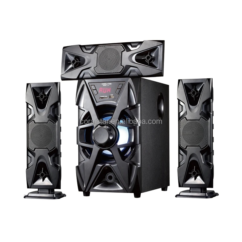 Woofer Sound System Home Theater With Digital Fm  Surround 3D Media Player 3.1 Speaker